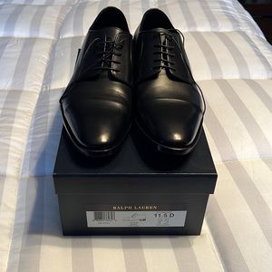 Ralph Lauren Purple Label Men’s Gittens Black Soft Calf Leather